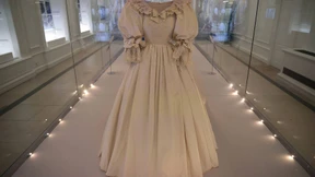 Prinzessin Dianas Kleid in ihrem Palast