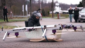 Mit der fliegenden Badewanne zum Bäcker