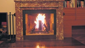 Gold im Quadrat. Am Kamin mit Ritter Sport-Marketingchef Herrmann.