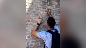 Verantwortlicher für Kritzelei am Kolosseum identifiziert