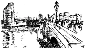 Die zeichnende Ein-Mann-Forschungsstelle