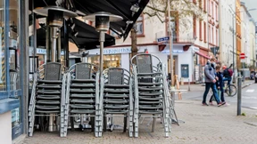 Außenflächen für die Gastronomie bleiben