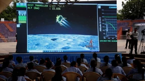 Indische Sonde Chandrayaan-3 auf Mond gelandet
