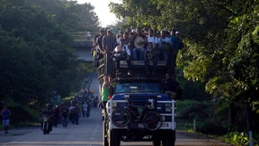 Tausende Soldaten gegen Migranten-Karawane