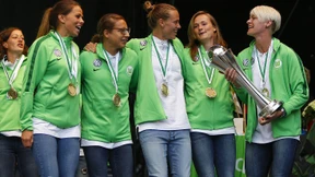 Nachträgliche Titelparty in Wolfsburg