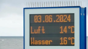 Nordsee war 2023 so warm wie nie zuvor