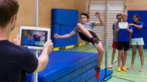 Die Schule probt den digitalen Hochsprung