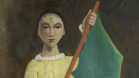 Das Mädchen mit der grünen Fahne