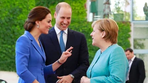 Merkel empfängt William und Kate am Kanzleramt