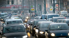 Fahrverbot mit Stoßdämpfer