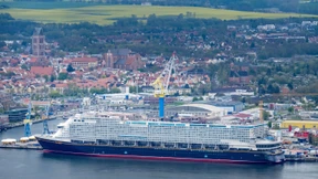 Das größte jemals in Deutschland gebaute Kreuzfahrtschiff ist fast fertig