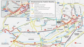 Innenstadt wegen Marathons gesperrt