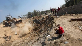 Hamas schießt Dutzende Geschosse auf Israel