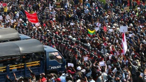 Proteste gegen Militärjunta werden stärker