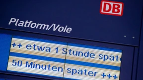 Die Bahn ist so unpünktlich wie noch nie