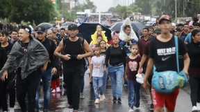 Tausende Migranten auf dem Weg an die US-Grenze