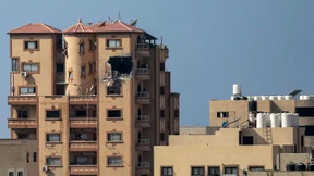 Büro der Nachrichtenagentur AFP beschädigt