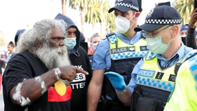Die Symbole des weißen Australiens