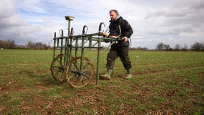 Suche nach römischen Relikten