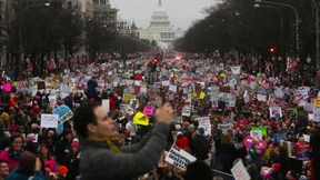 Weltweit demonstrieren Frauen gegen Donald Trump