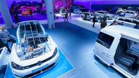 Der Volkswagen-Stand