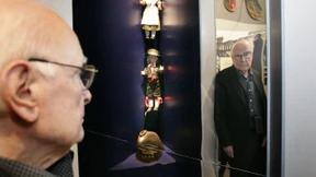 Die Lehre eines Fotos aus der Zeitung