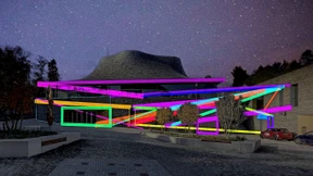 Mit Lichtkunst und Musik ins neue Jahr