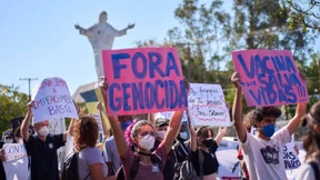 Wut über 500.000 Tote treibt Brasilianer auf die Straße