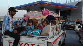 Massenflucht vor Terror des Islamischen Staats