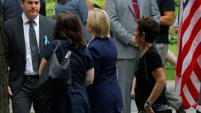 Hillary Clinton muss Gedenkfeier in New York abbrechen