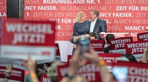 Faeser glaubt an erfolgreiche Aufholjagd