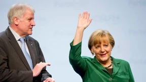 Merkel lobt Union, Bayern und Europa