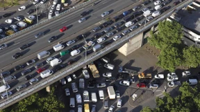 Mit dem Navi mitten in den Stau