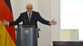 Steinmeier äußert sich auf Pressekonferenz