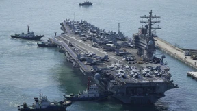 Seemanöver mit USS Ronald Reagan