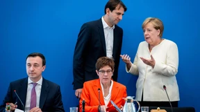 Mit stolzer Zufriedenheit