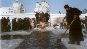 Meine Eistaufe im Kloster von Boldino