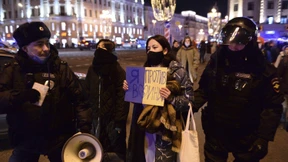 Russen demonstrieren gegen den „sinnlosesten Krieg unserer Geschichte“