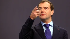 Medwedjew auf der Krim