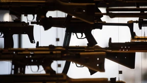 Das lange Ende eines Sturmgewehrs