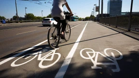 Die ersten 3,5 Kilometer Radschnellweg