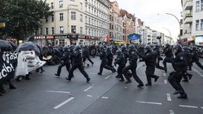 45 Polizisten bei Demonstrationen in Berlin verletzt