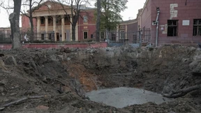 Nationales Kunstmuseum beschädigt