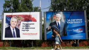 Präsident Tadic nur knapp vor Nikolic