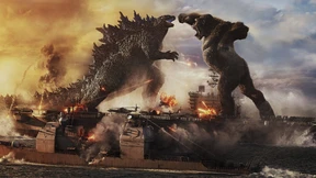 Abrissunternehmer und Affe am Abgrund