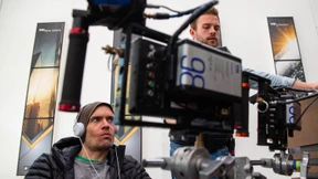 Morgenröte über der Skyline