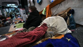 Bürger von Charkiw können noch nicht aufatmen