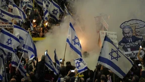 Großdemonstrationen gegen Regierungschef Netanjahu