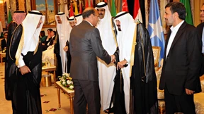 Einsamer Ahmadineschad