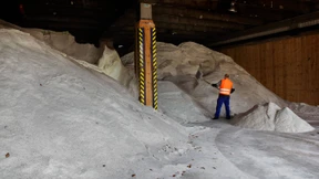 Städte und Gemeinden bunkern Streusalz